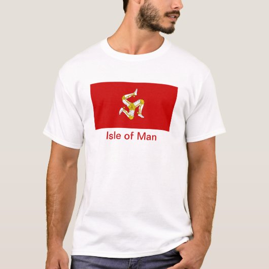 人の島の旗 Tシャツ (正面)