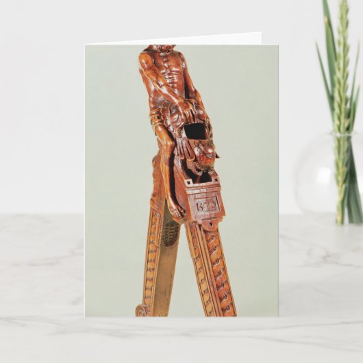 人の形のくるみ割り シーズンカード (正面)