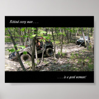 人の後ろに善い女がある ポスター