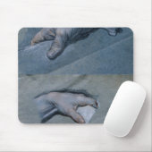 人の手の勉強 マウスパッド (マウス)