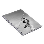 人の投げる投げ槍 ノートブック (右側)