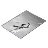 人の投げる投げ槍 ノートブック (左側)