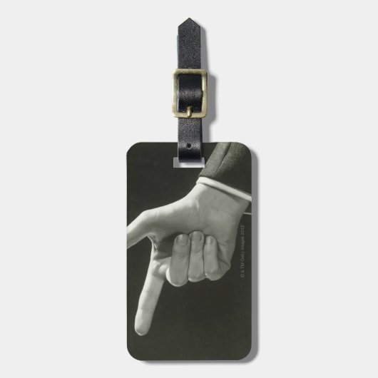 人の指すこと ラゲッジタグ (正面縦)