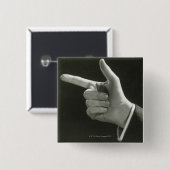 人の指すこと 缶バッジ (正面&裏面)