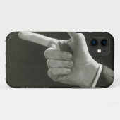 人の指すこと Case-Mate iPhoneケース (裏面(横))