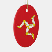 人の旗の島 セラミックオーナメント (右)