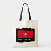 人の旗の島 トートバッグ (正面)