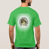 人の明けましておめでとうのワイシャツ Tシャツ (裏面)