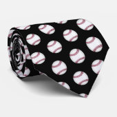 人の服のタイスポーツの野球 ネクタイ (ロール)