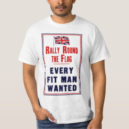 人の望む全ての適材集を~旗の周りに集める Tシャツ