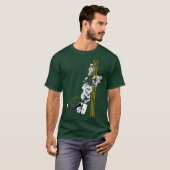 人の桜Shamisen Tシャツ (正面フル)