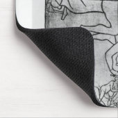 人の氏Fr Studiesのコピーを摸写して下さい マウスパッド (コーナー)