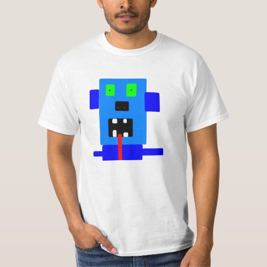 人の気違いモンスター#4 Tシャツ (正面)