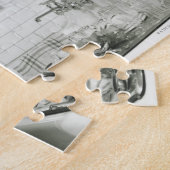 人の洗浄の皿 ジグソーパズル (側面)