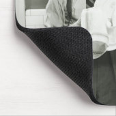 人の洗浄の皿 マウスパッド (コーナー)