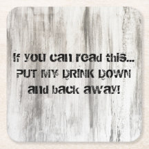 人の洞窟のためのボール紙ビール飲み物のコースター