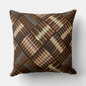 人の洞窟のシガーパターン装飾用クッション クッション (裏面)