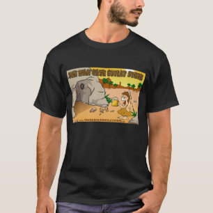 人の洞窟のワイシャツの漫画 Tシャツ