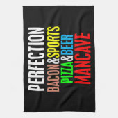 人の洞窟 キッチンタオル (縦)