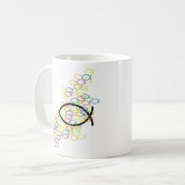 人の漁師 コーヒーマグカップ (正面左)