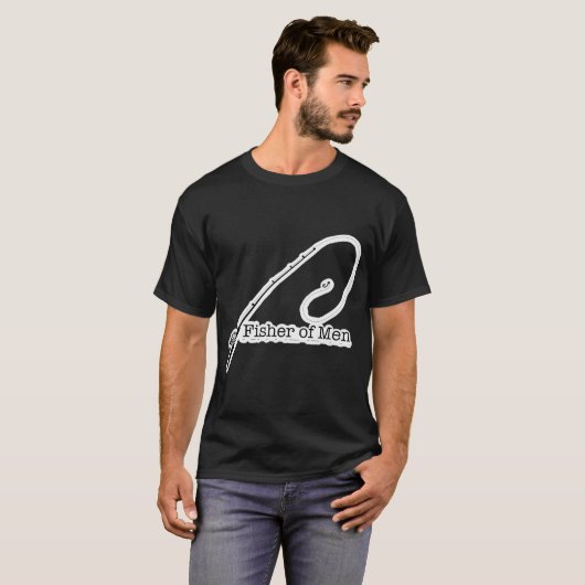 人の漁師 Tシャツ (正面フル)