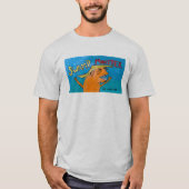 人の灰の「泥地モンスター」のワイシャツ Tシャツ (正面)