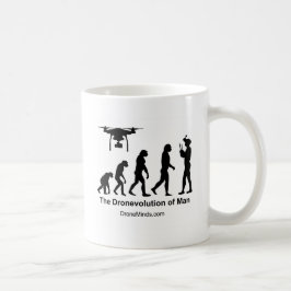 人の無人機の進化 コーヒーマグカップ