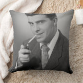 人の照明のタバコ クッション (ブランケット)