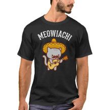 人の猫のTシャツ- MEOWIACHI