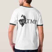 人の環状のTシャツのデザイン3 Tシャツ (裏面フル)