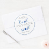 人の甘い先生ギフトラベル ラウンドシール (封筒)