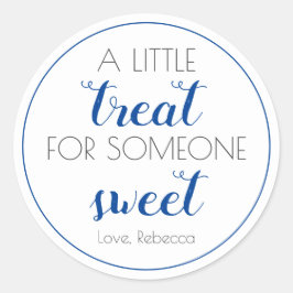 人の甘い先生ギフトラベル ラウンドシール