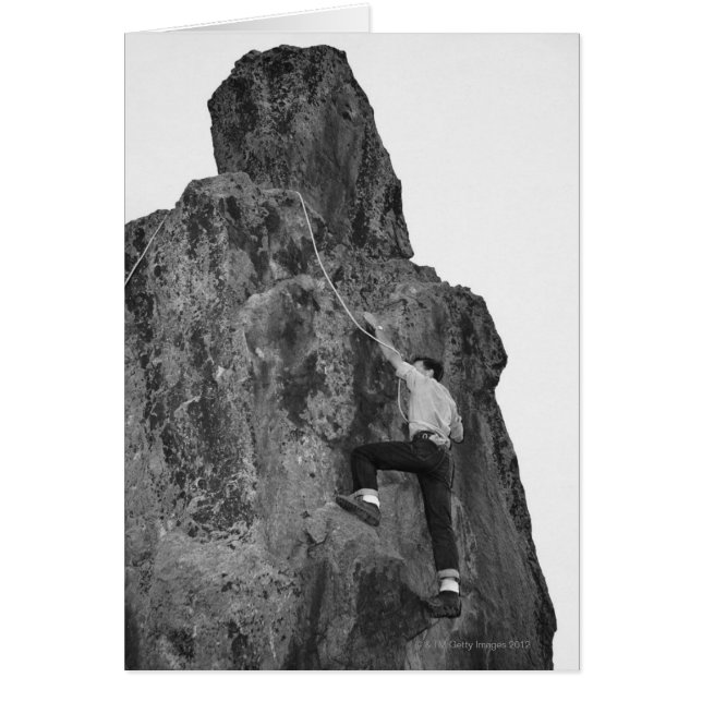 人の石の登山 (正面)