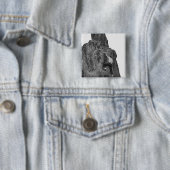 人の石の登山 缶バッジ (インサイチュ)