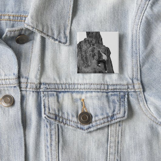 人の石の登山 缶バッジ (インサイチュ)