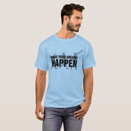 人の砲丸投げ投げる人のTシャツ Tシャツ