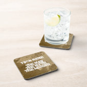 人の神話の伝説のコルクのコースターは|を個人化なります置きました コースター (右側)