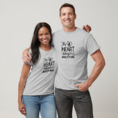 人の私のハートは敏捷犬のTシャツに属します Tシャツ (ユニセックス)