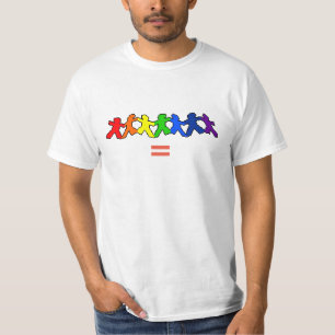 人の等しい愛LGBT Tシャツ