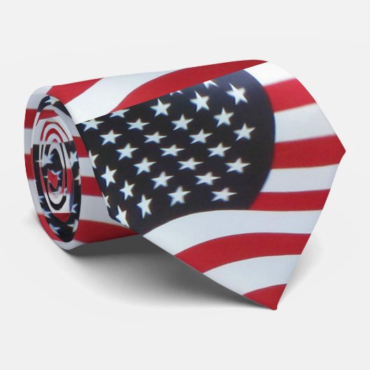 人の米国旗のネクタイ ネクタイ (ロール)