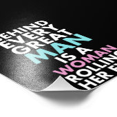 人の素晴らし後ろ転がは女だ フォトプリント            (角)