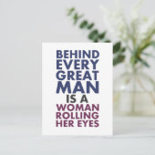 人の素晴らし後ろ転がは女だ ポストカード (スタンド正面)