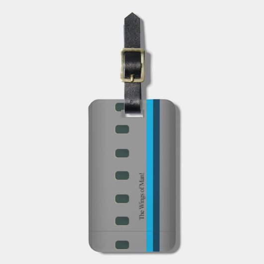 人の翼 ラゲッジタグ (正面縦)