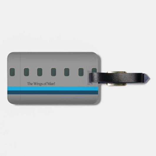 人の翼 ラゲッジタグ (裏面横)