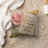 人の背後に素晴らしある素晴らし装飾用クッション クッション (ブランケット)