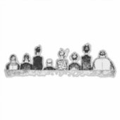 人の背面縁ど シール (正面)