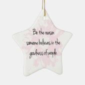 人の良信じさの理由 セラミックオーナメント (右)