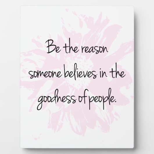 人の良信じさの理由 フォトプラーク (正面)