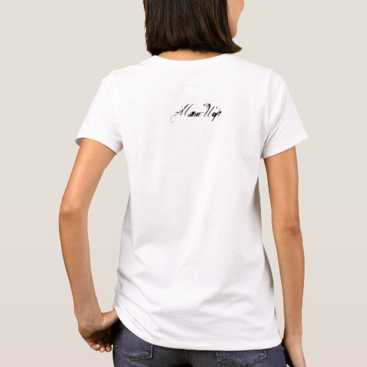 人の記号 Tシャツ (裏面)