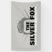 人の誕生日の背景幕の旗 横断幕 (縦)